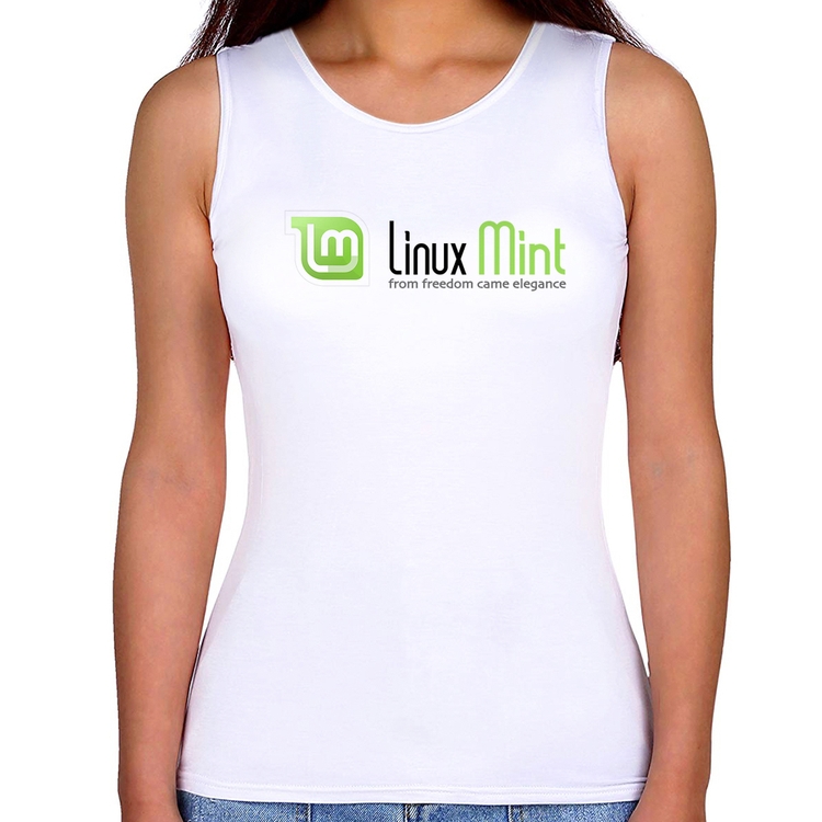 Regata Feminina Linux Mint