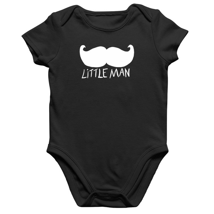 Body Bebê Algodão Little Man