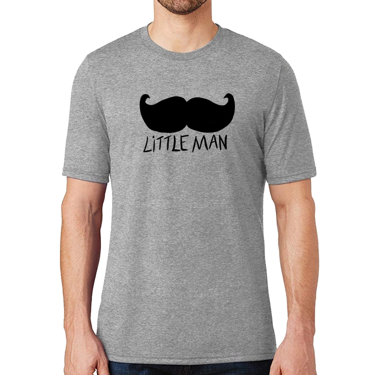 Camiseta Little Man - Cinza