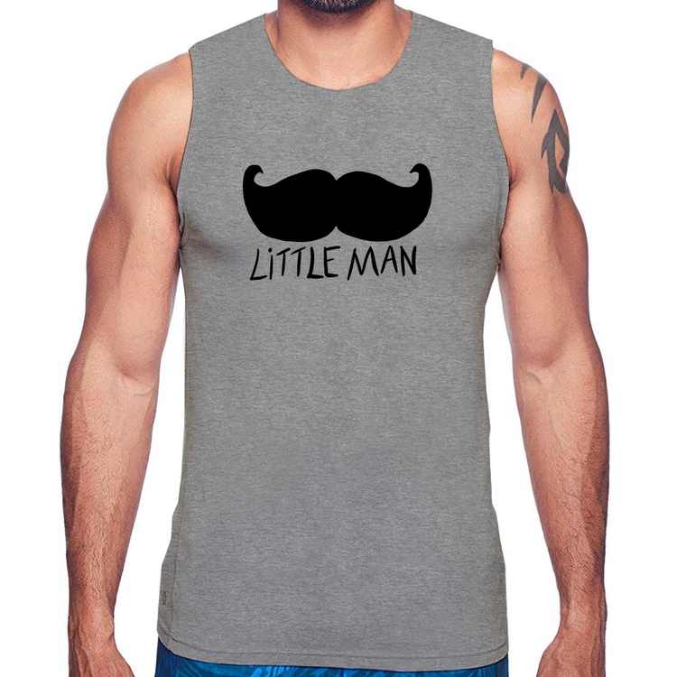 Regata Little Man - Cinza