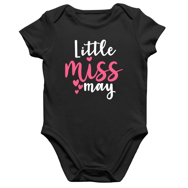 Body Bebê Algodão Little miss may