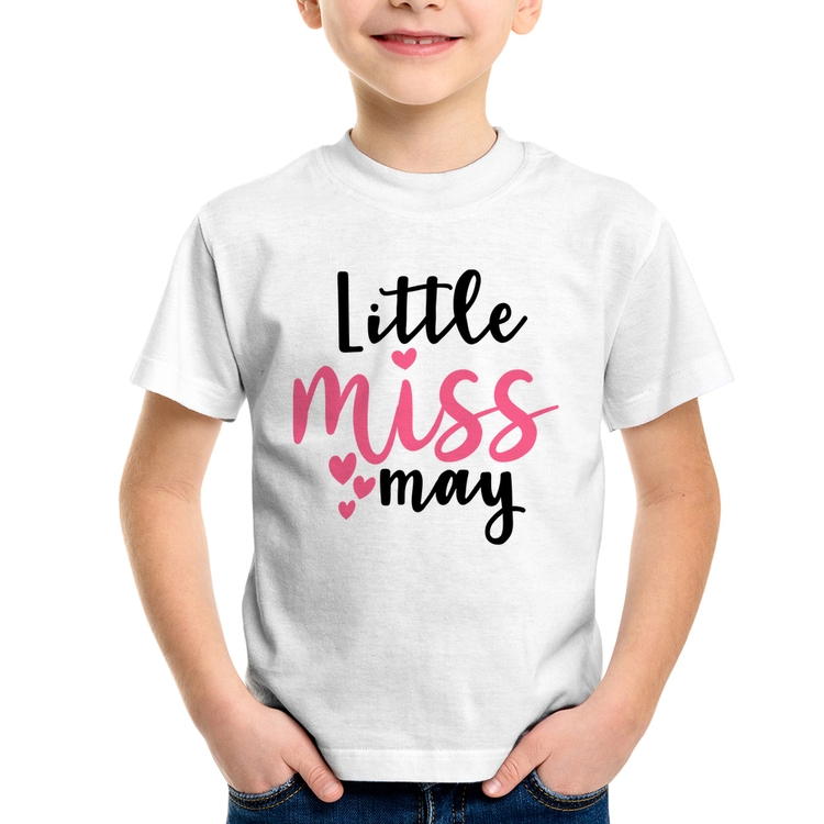 Camiseta Infantil Little miss may