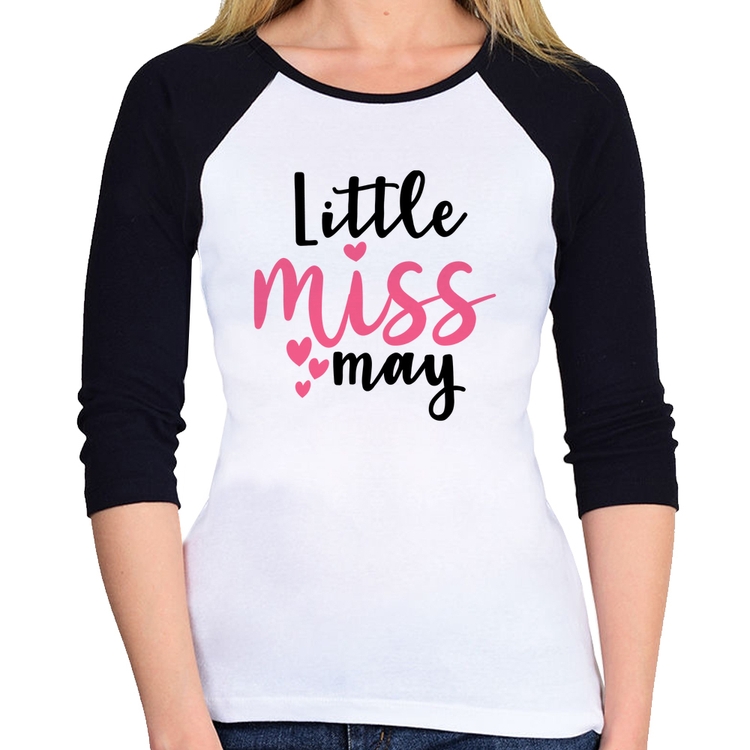 Baby Look Raglan Little miss may Manga 3/4