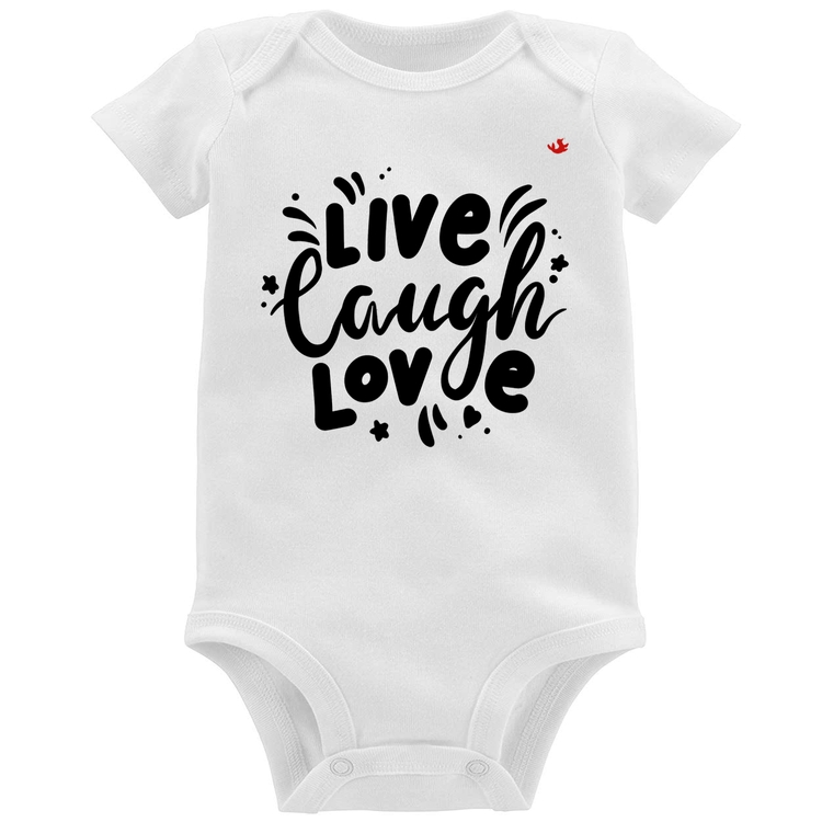 Body Bebê Live Laugh Love