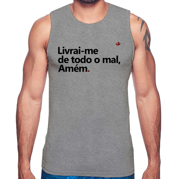 Regata Livrai-me de todo o mal, amém - Cinza