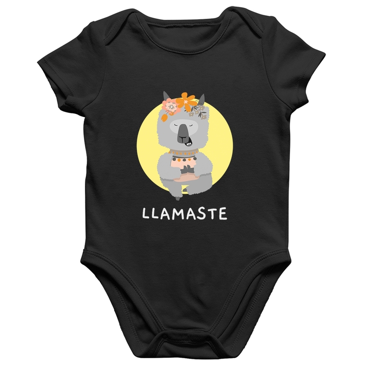 Body Bebê Algodão Llamastê