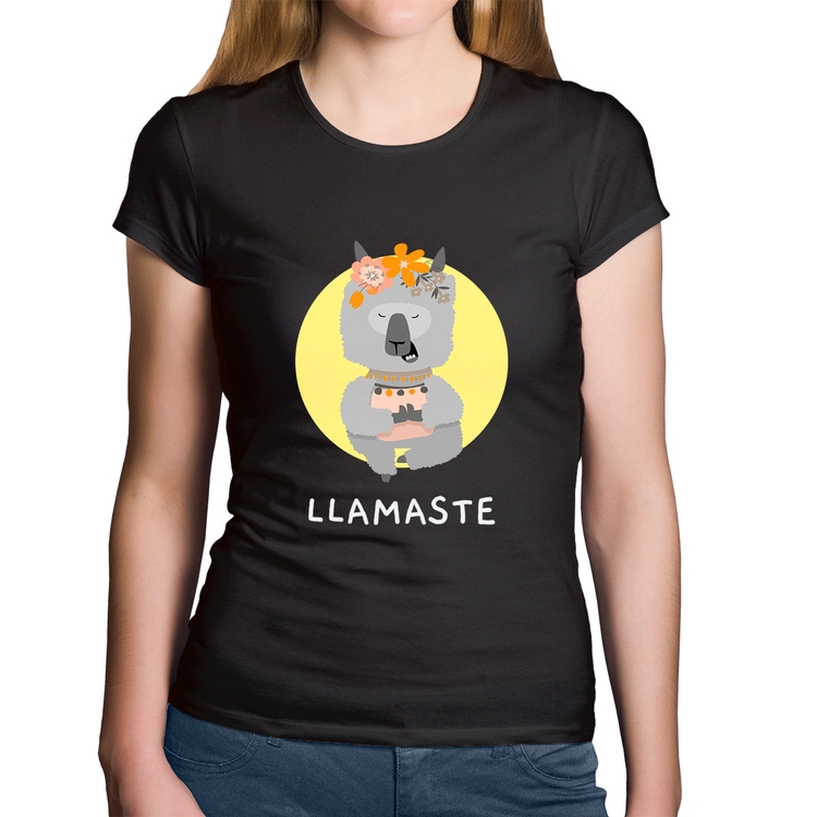 Baby Look Algodão Llamastê