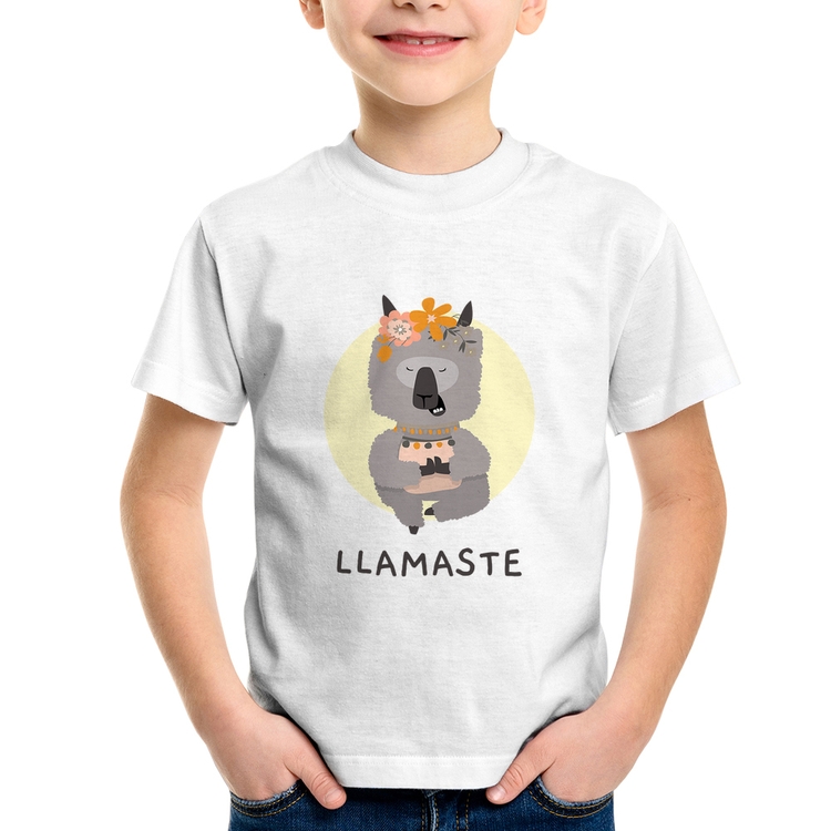 Camiseta Infantil Llamastê