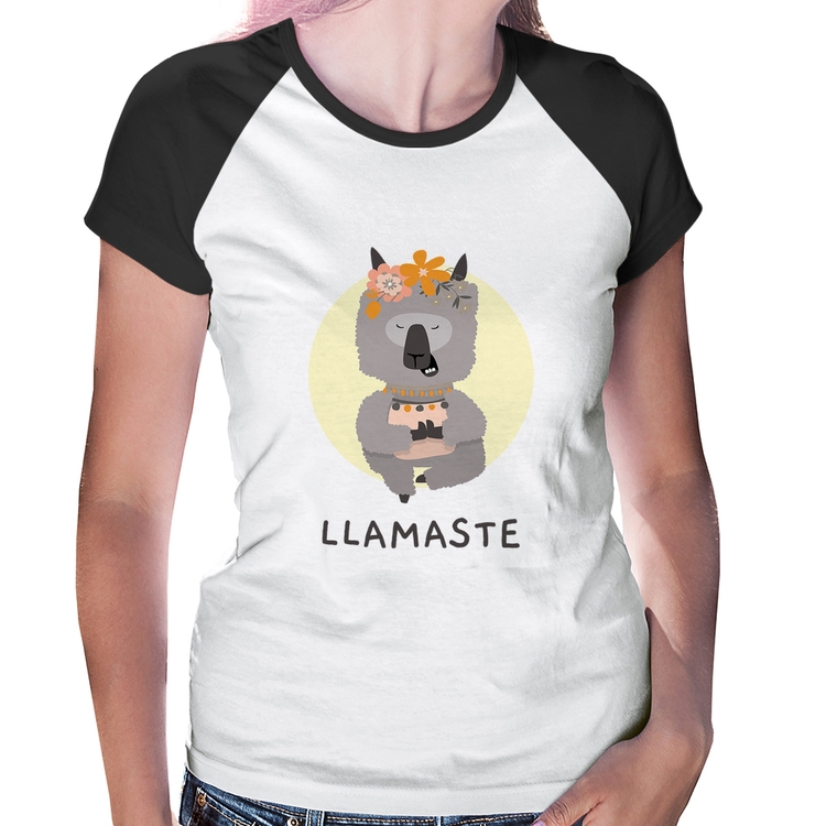 Baby Look Raglan Llamastê