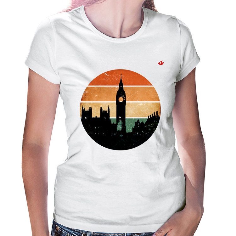 Baby Look Londres Vintage Sunset