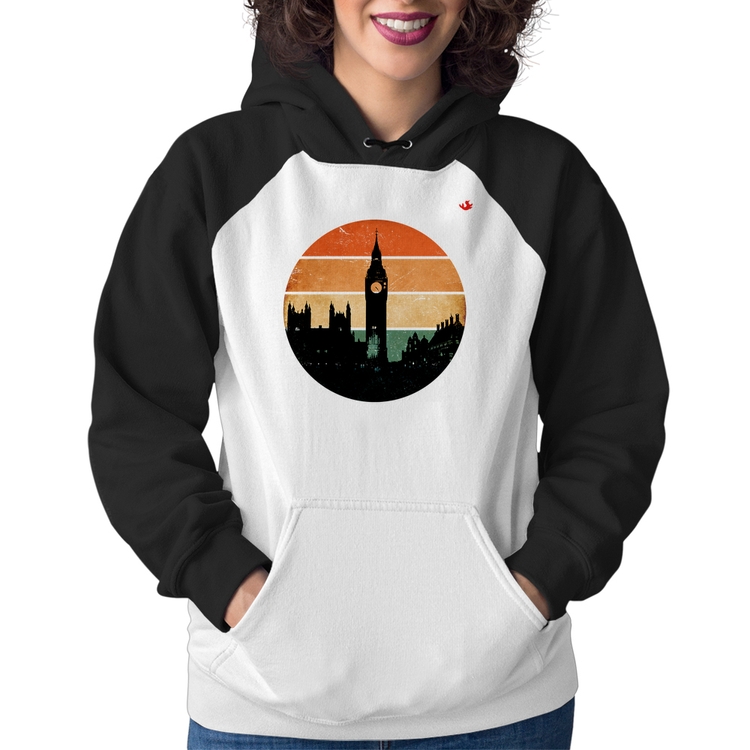 Moletom Feminino Londres Vintage Sunset