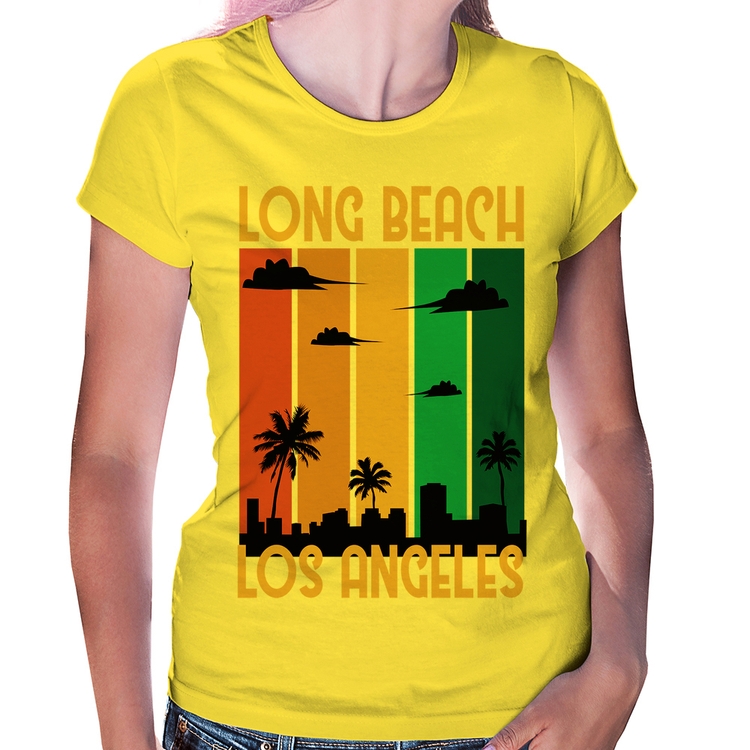 Baby Look Long Beach Los Angeles - Amarela