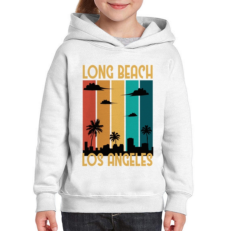 Moletom Infantil Long Beach Los Angeles