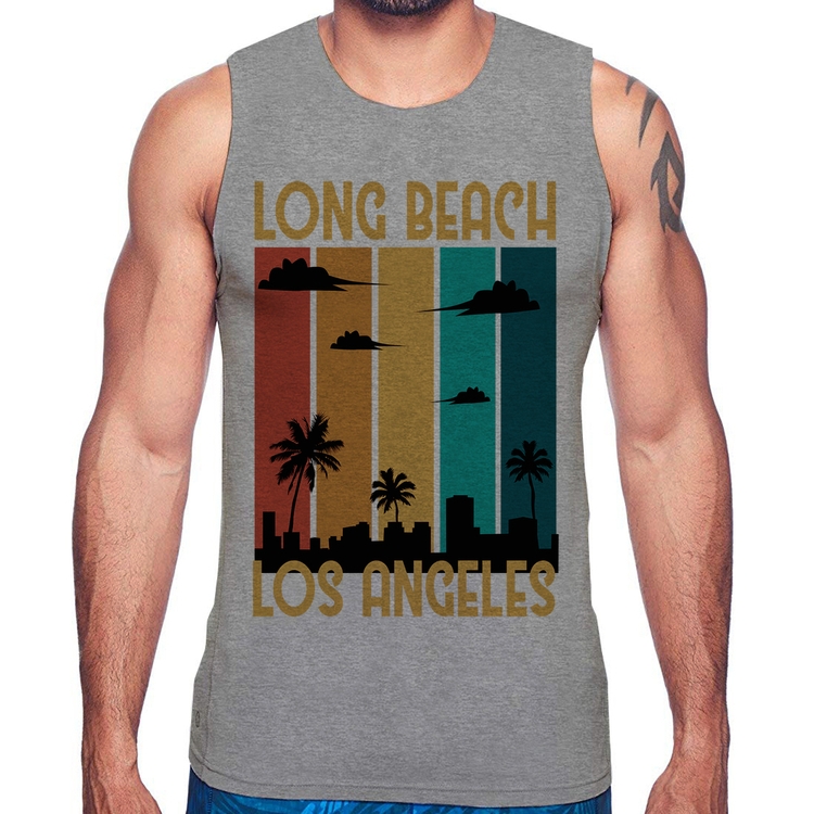 Regata Long Beach Los Angeles - Cinza