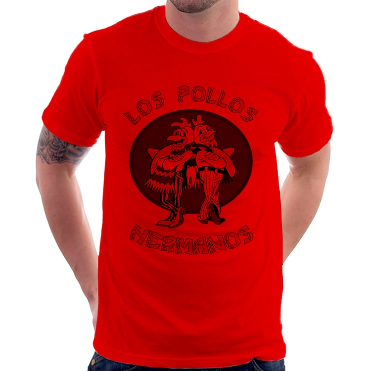 Camiseta Los Pollos Hermanos - Vermelha