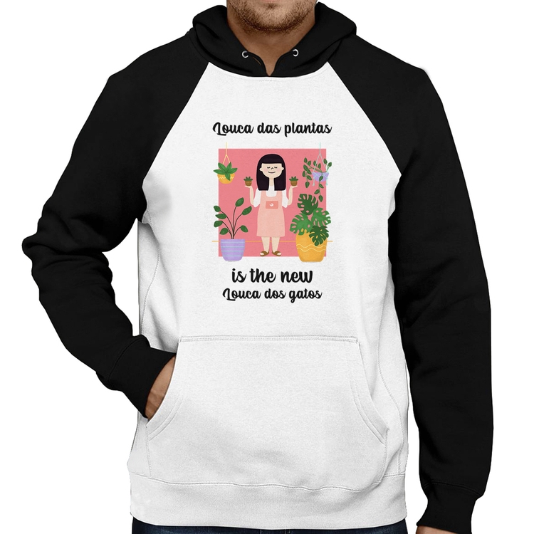 Moletom Louca das plantas is the new louca dos gatos