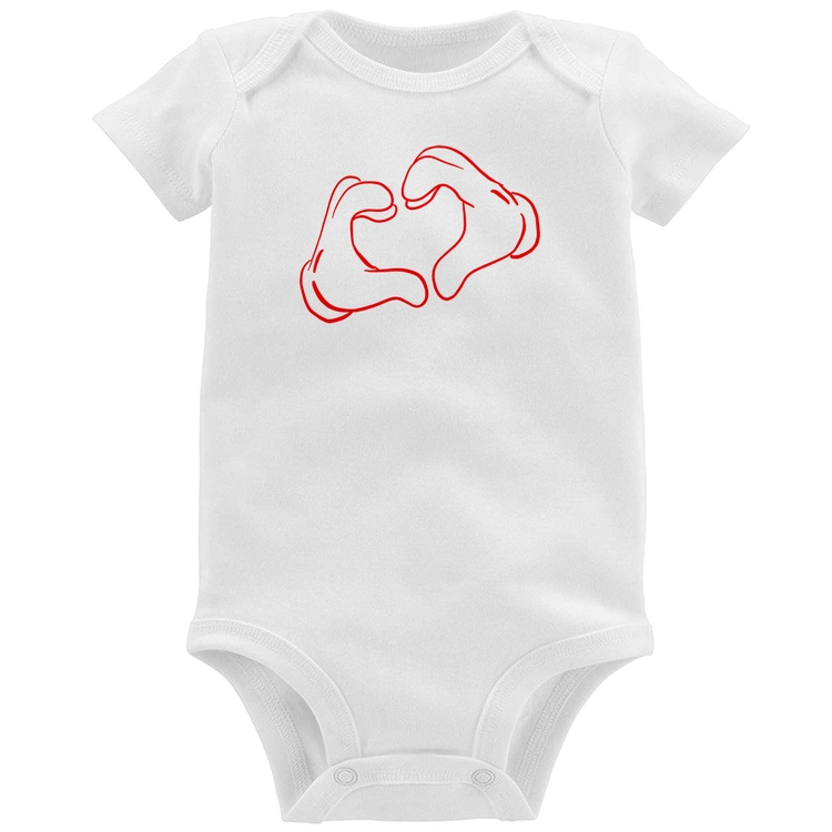 Body Bebê Love Hand