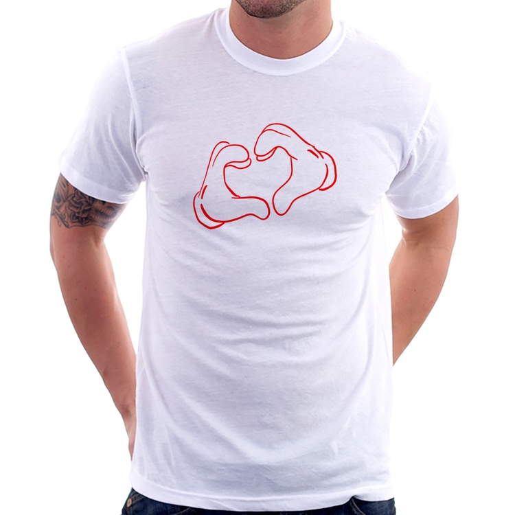 Camiseta Love Hand