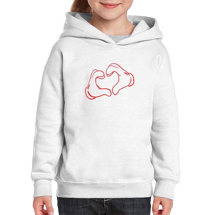 Moletom Infantil Love Hand