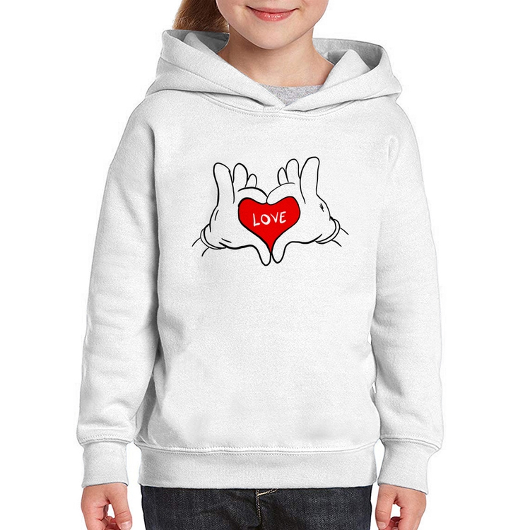 Moletom Infantil Love Hands 