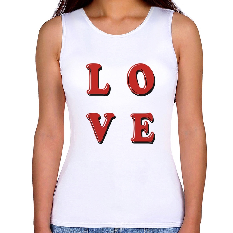 Regata Feminina LOVE