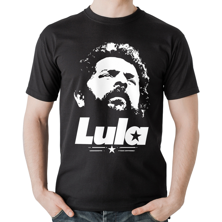 Camiseta Algodão Lula 13 PT 2026