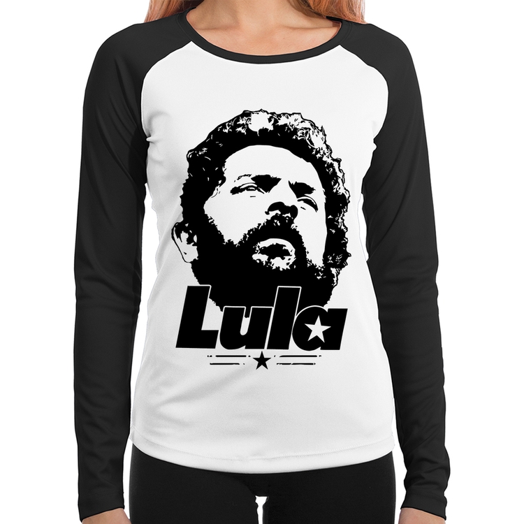 Baby Look Raglan Lula 13 PT 2026 Manga Longa
