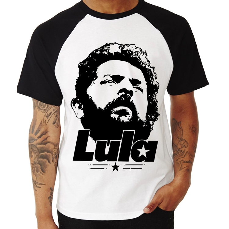 Camiseta Raglan Lula 13 PT 2026
