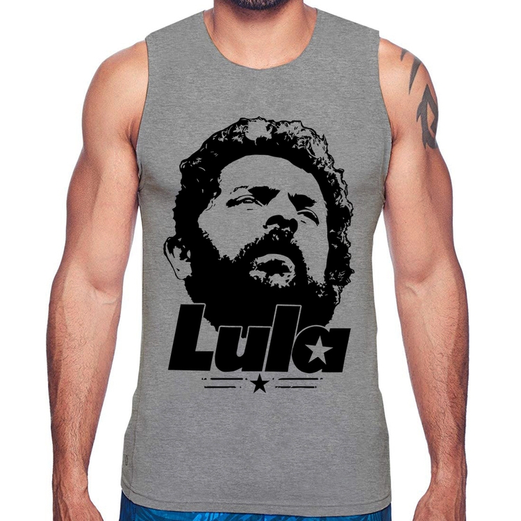 Regata Lula 13 PT 2026 - Cinza