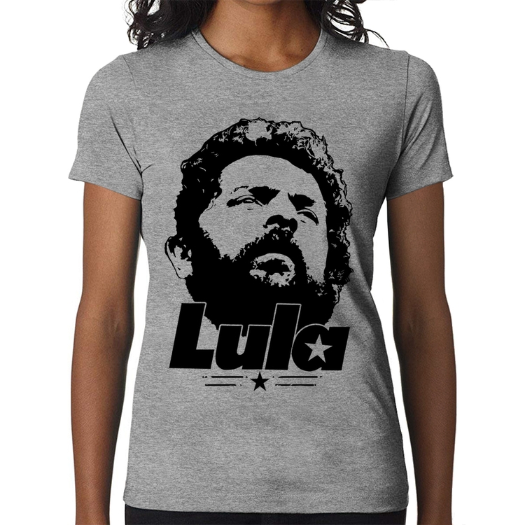 Baby Look Lula 13 PT 2026 - Cinza