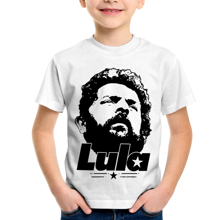 Camiseta Infantil Lula 13 PT 2026