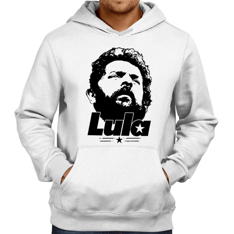 Moletom Lula 13 PT 2026 - Branco