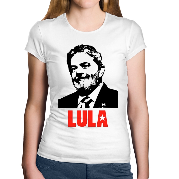 Baby Look Algodão Lula 2026 PT 13 - Branca