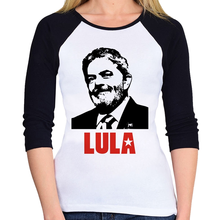 Baby Look Raglan Lula 2026 PT 13 Manga 3/4