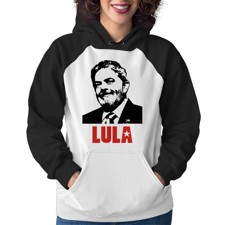 Moletom Feminino Lula 2026 PT 13