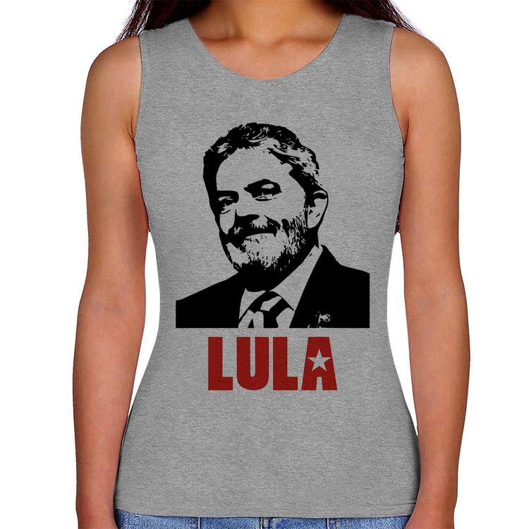 Regata Feminina Lula 2026 PT 13 - Cinza