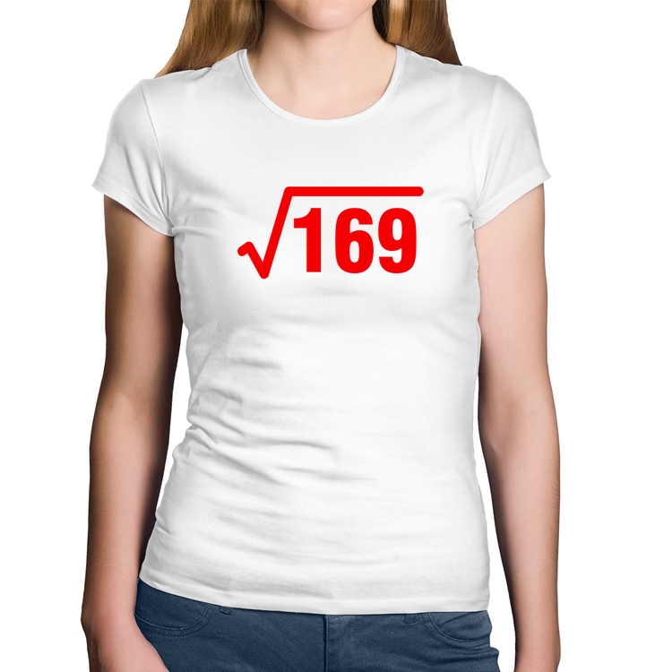 Baby Look Algodão Raiz Quadrada 169 - Branca