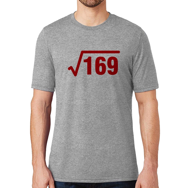 Camiseta Raiz Quadrada 169 - Cinza