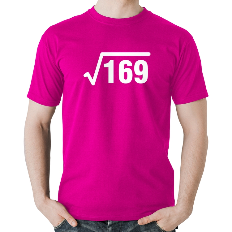 Camiseta Algodão Raiz Quadrada 169 - Rosa