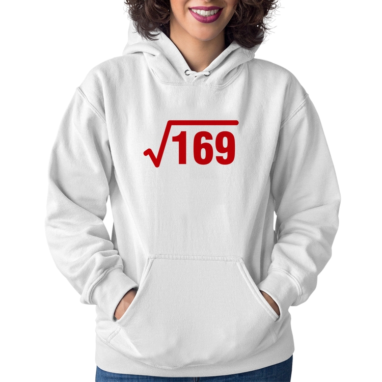 Moletom Feminino Raiz Quadrada 169 - Branco
