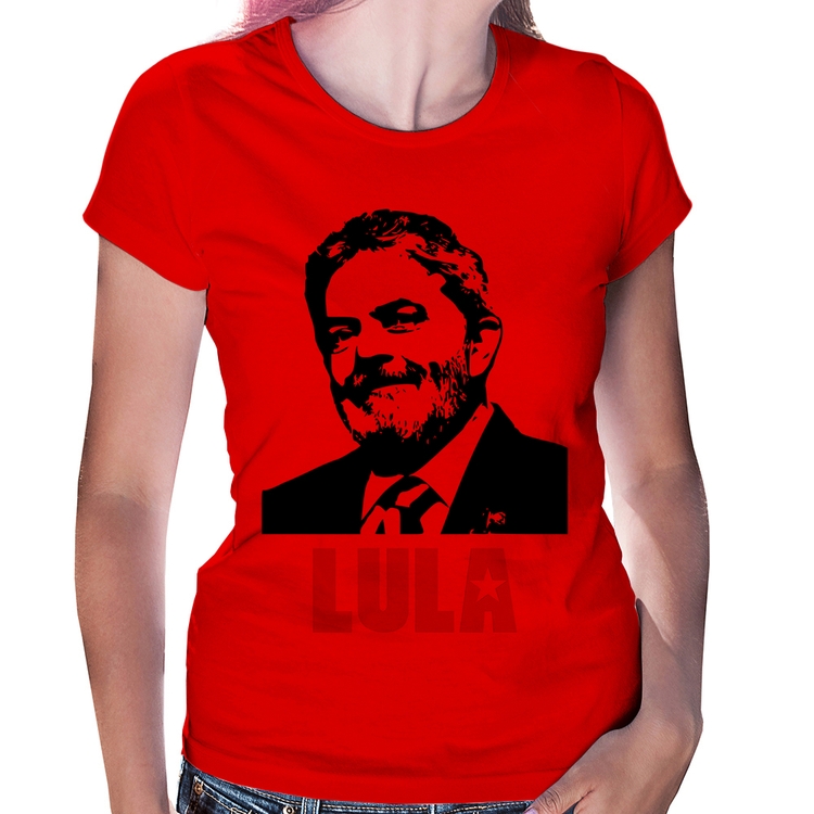 Baby Look Lula 2026 PT 13 - Vermelha
