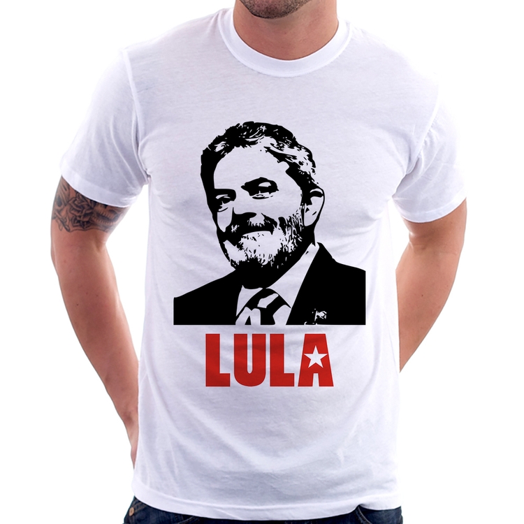 Camiseta Lula 2026 PT 13