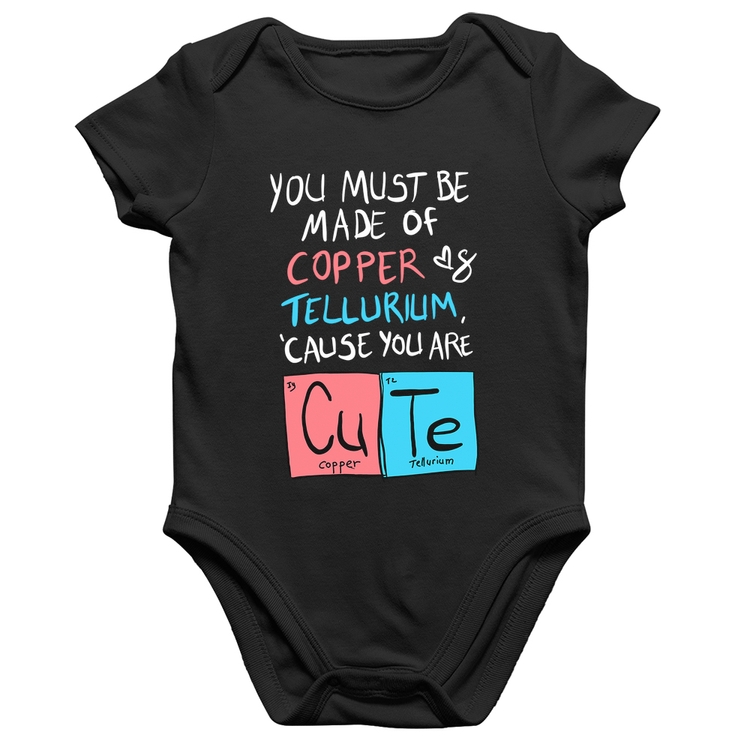 Body Bebê Algodão Made of Cooper Cute