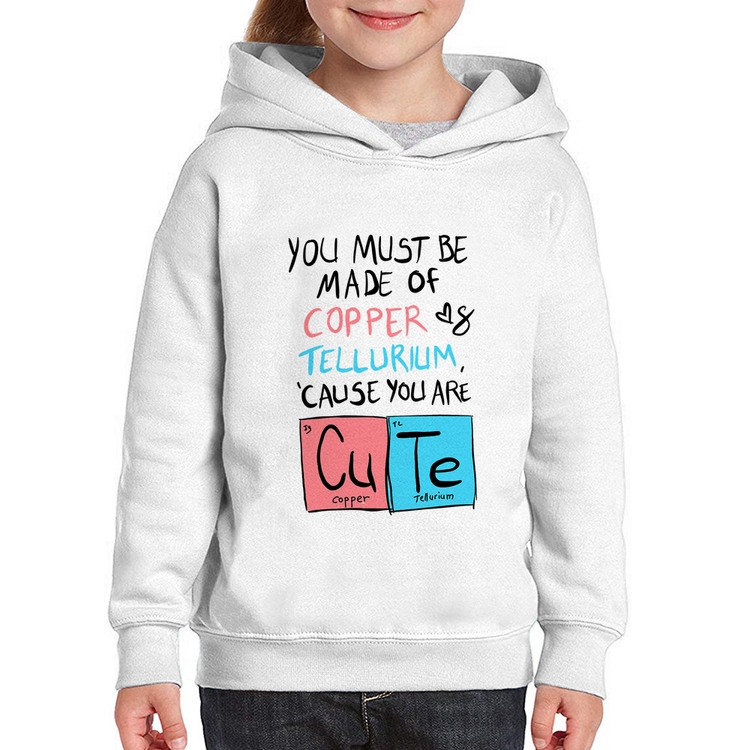 Moletom Infantil Made of Cooper Cute