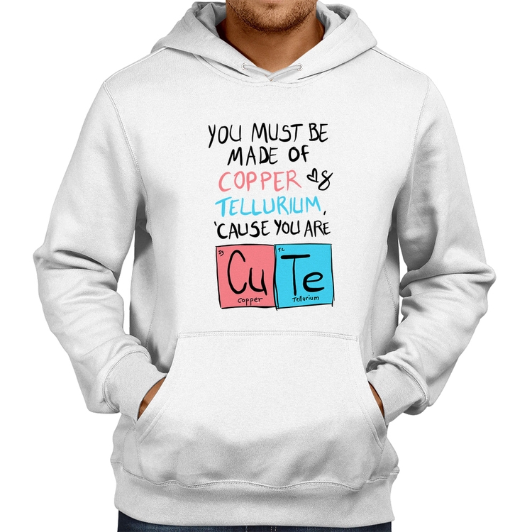 Moletom Made of Cooper Cute - Branco