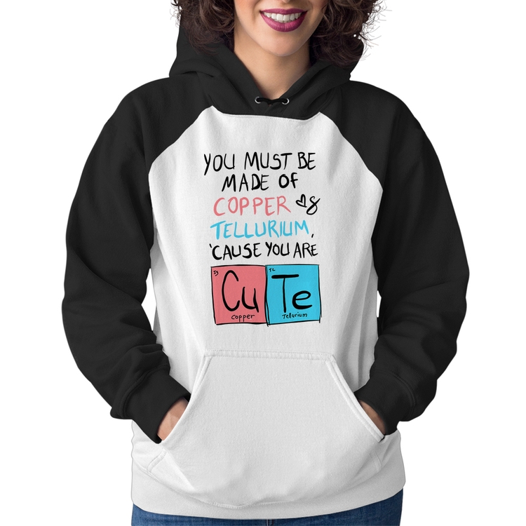 Moletom Feminino Made of Cooper Cute