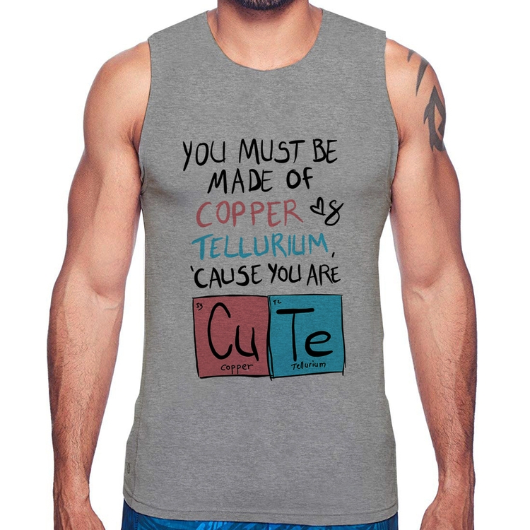 Regata Made of Cooper Cute - Cinza