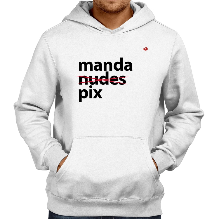 Moletom Manda PIX - Branco
