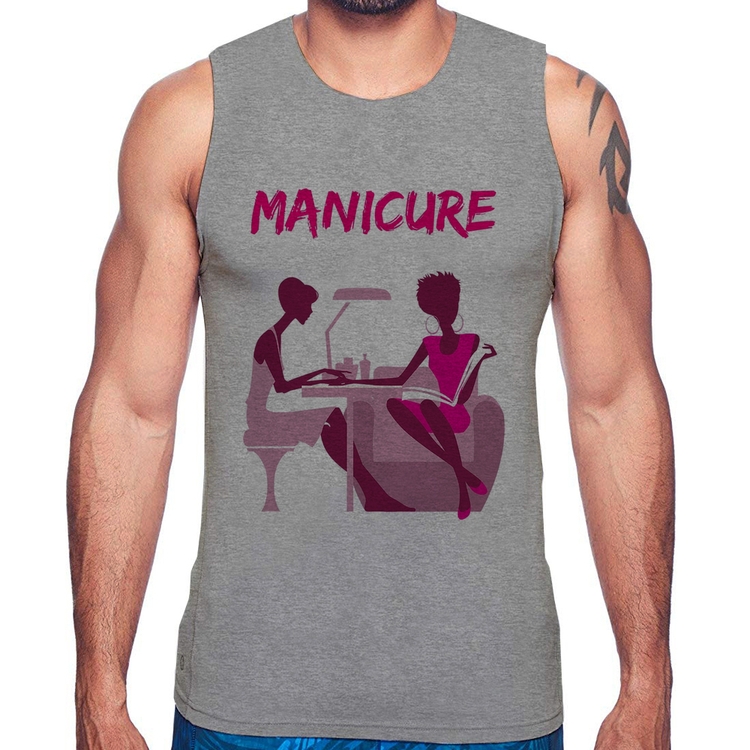 Regata Manicure - Cinza