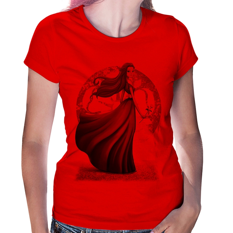 Baby Look Margaery Tyrell Art - Vermelha